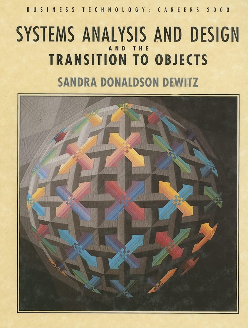 Product Image: Systems Analysis and Design and the Transition to Objects