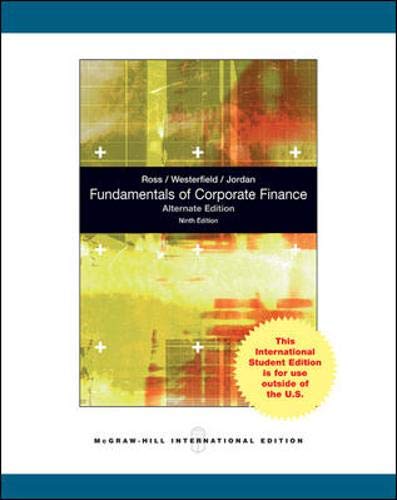 Fundamentals of Corporate Finance Alternate Edition Law
