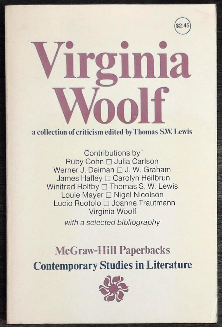 Virginia Woolf (Contemporary Studies in Literature S.) Books