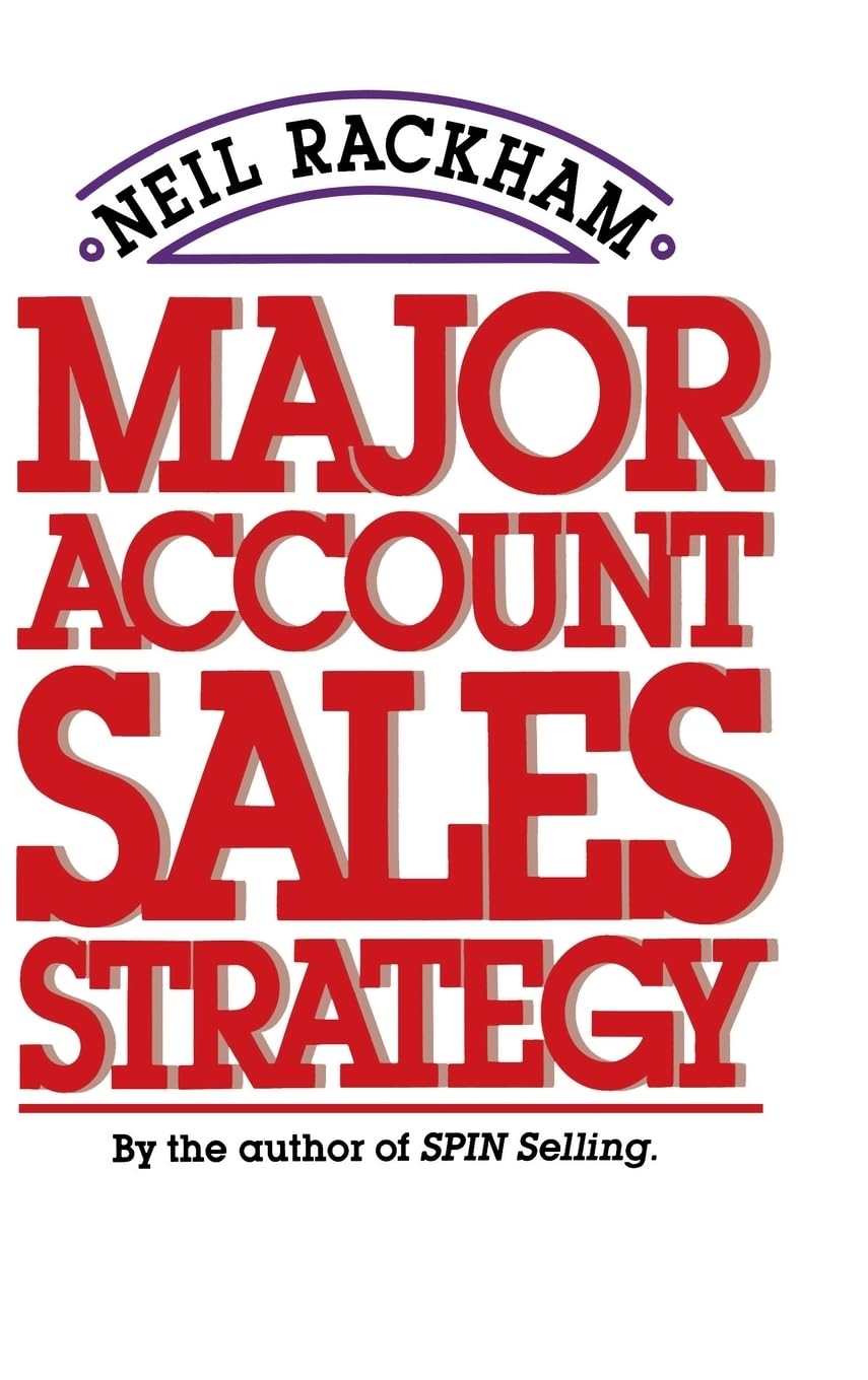 Product Image: Major Account Sales Strategy