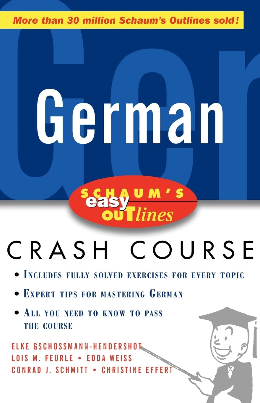 German (Schaum's Easy Outline) Foreign Languages ​​& Dictionaries