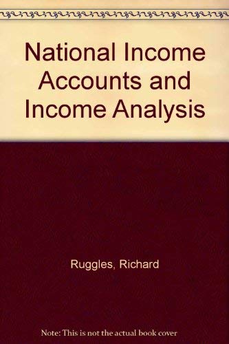 National Income Accounts and Income Analysis book