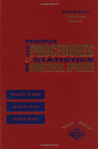 Principles And Procedures Of Statistics. A Biometrical Approach book
