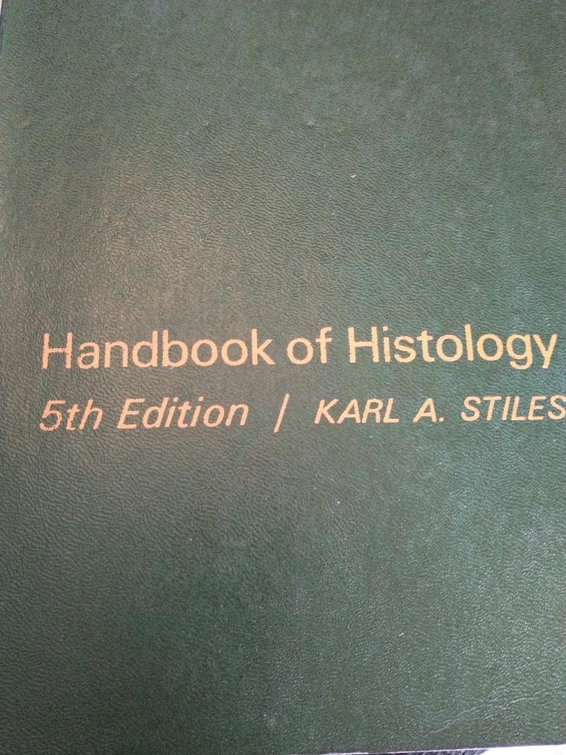 Handbook of Histology Medicine