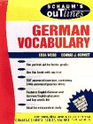 Schaum's Outline of German Vocabulary (Schaum's Outline S.) Foreign Languages ​​& Dictionaries