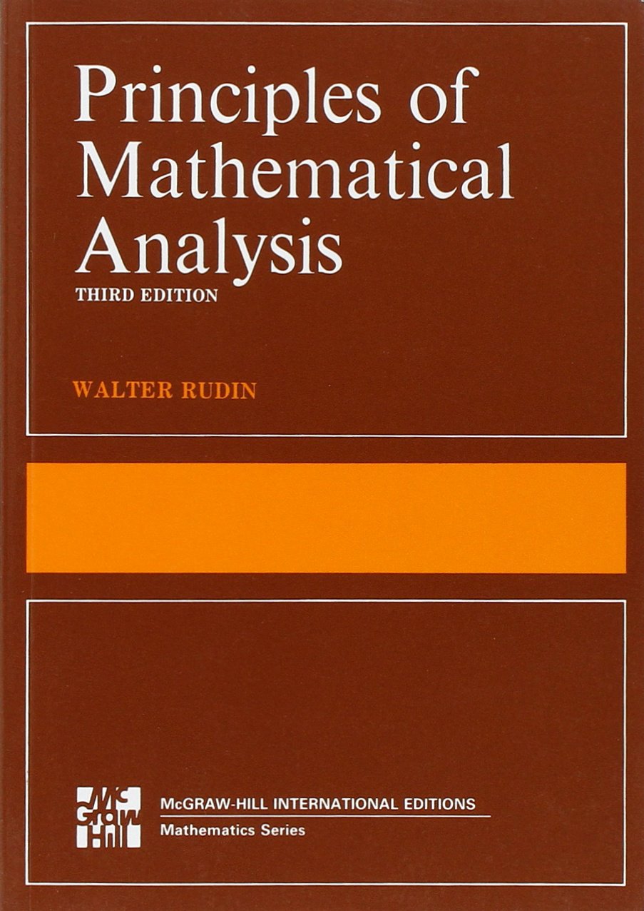 Principles of Mathematical Analysis Mathematics Books