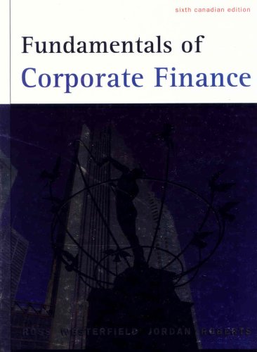 Fundamentals of Corporate Finance Canadi book