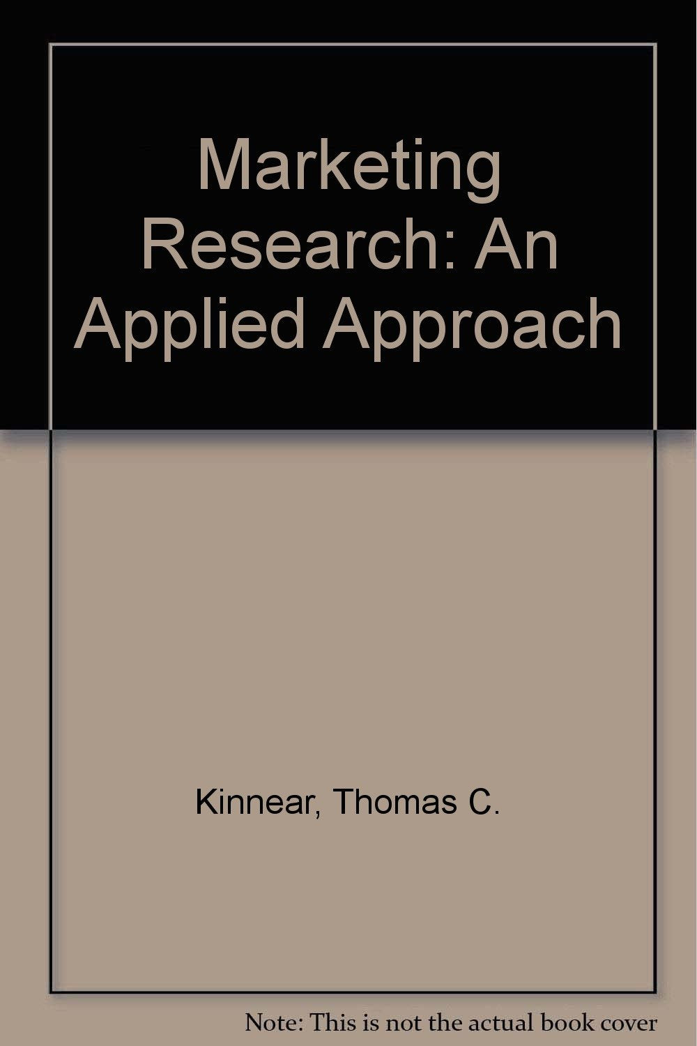 Product Image: Marketing Research: An Applied Approach