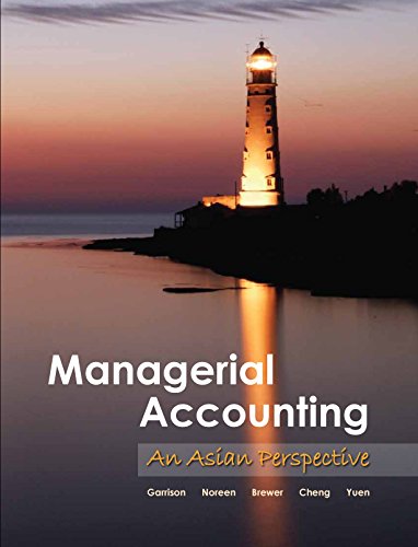 Product Image: Managerial Accounting: An Asian Perspective