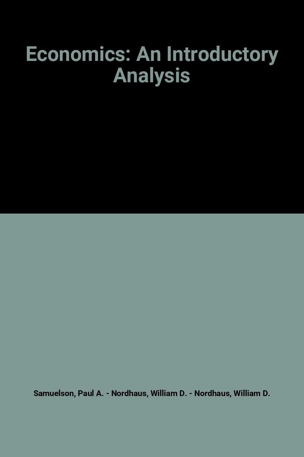 Economics: An Introductory Analysis Business, Finance & Career