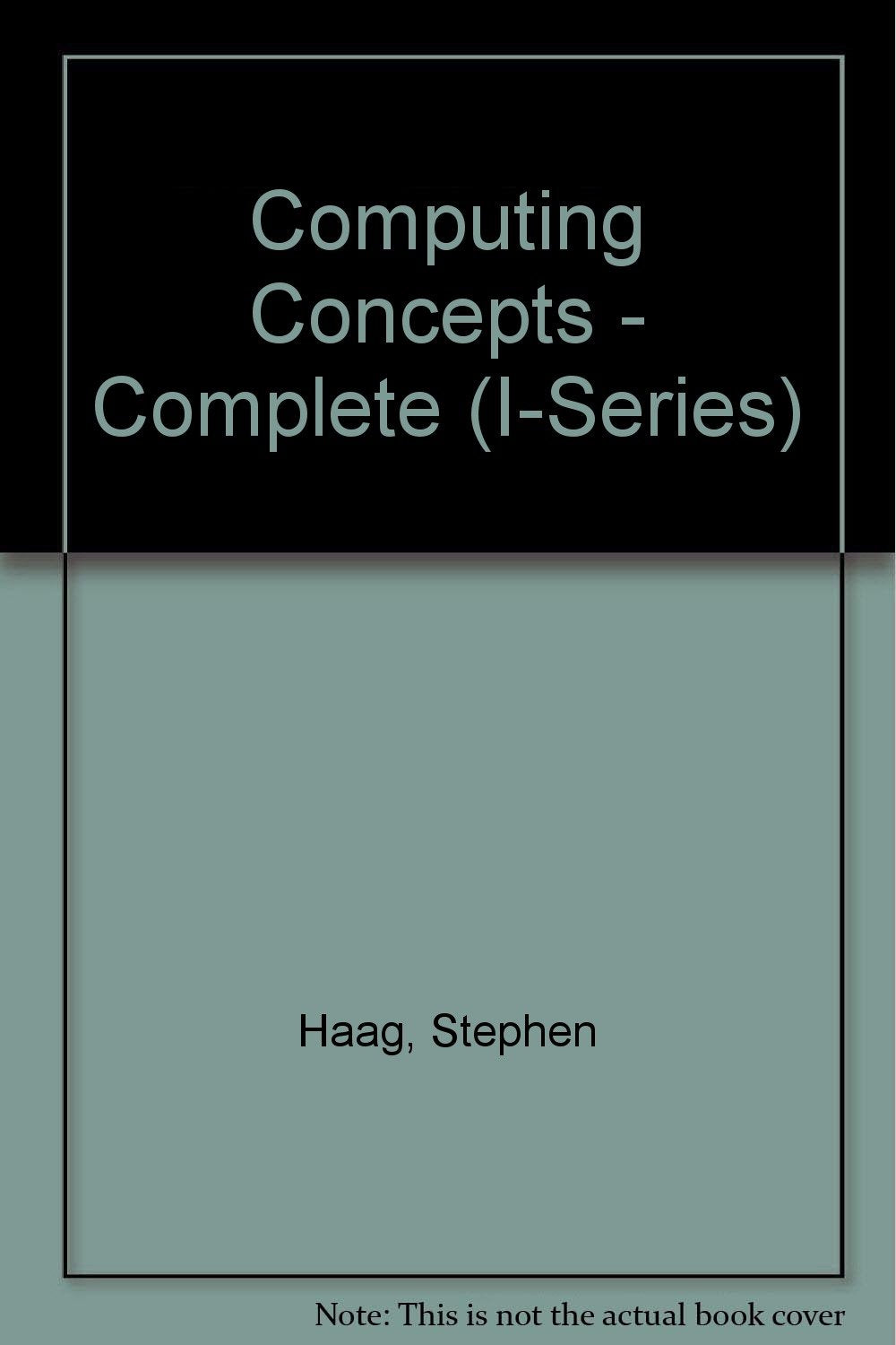 Computing Concepts - Complete (I-series) Computer Science