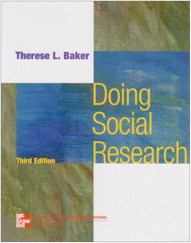 Doing Social Research (McGraw-Hill International Editions Series) Natural Sciences