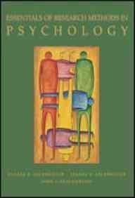 Essentials of Research Methods in Psychology Psychology