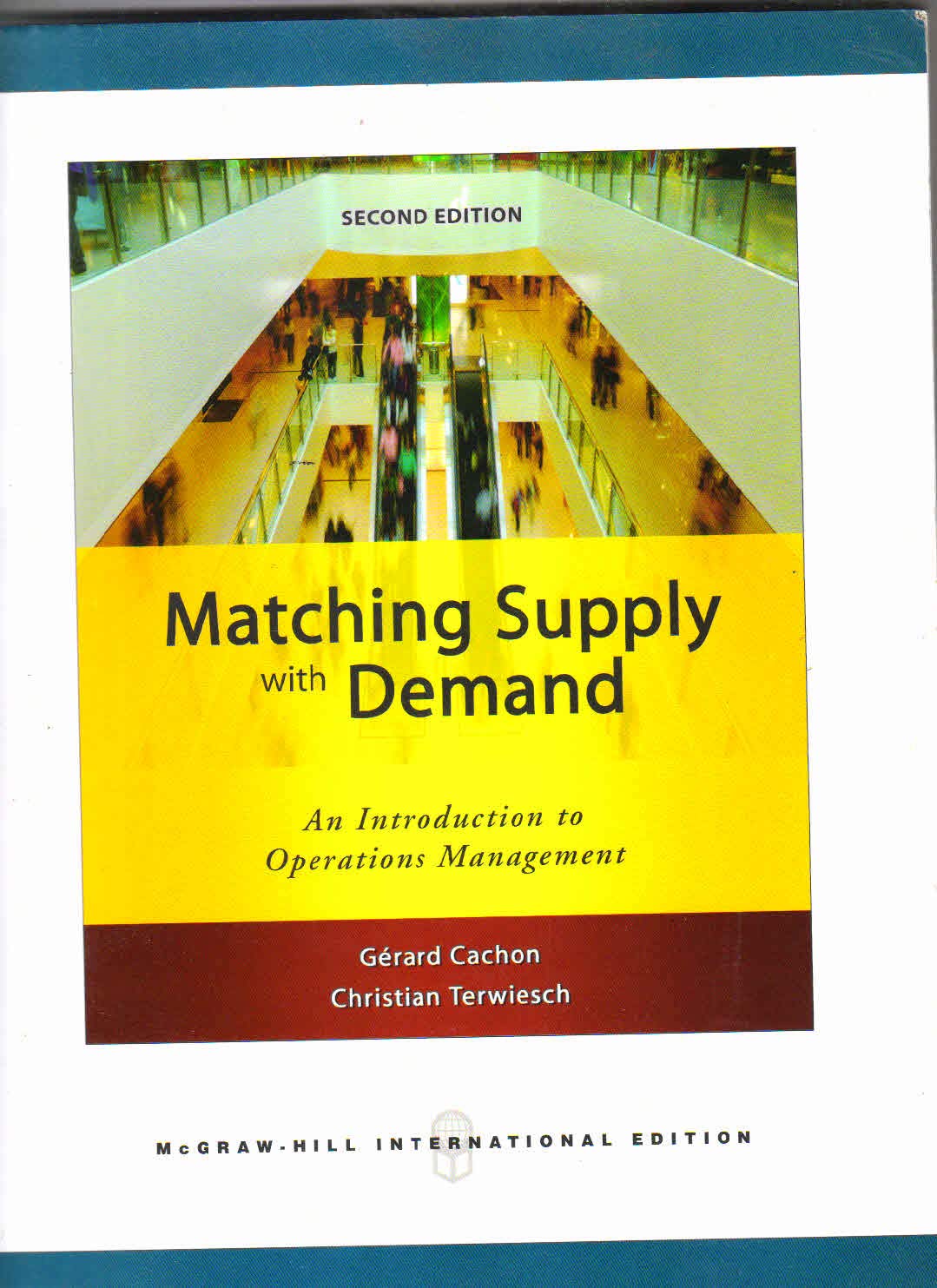Product Image: Matching Supply with Demand: An Introduction to Operations Management