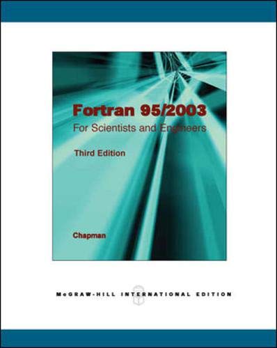 Product Image: Fortran 95/2003 for Scientists and Engineers