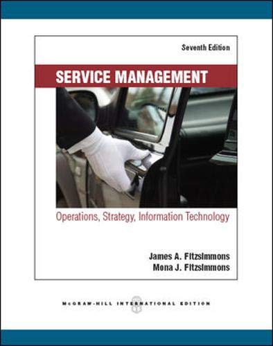 Service Management: Operations, Strategy, Information Technology Business, Finance & Career