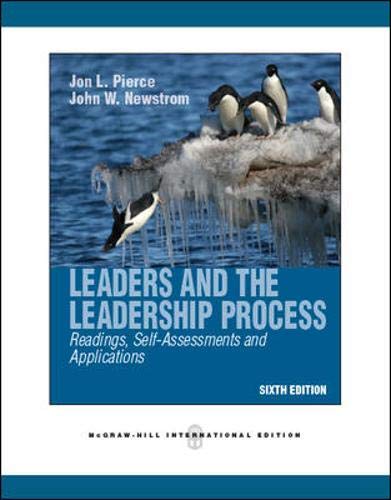 Product Image: Leaders and the Leadership Process
