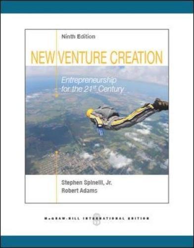 Product Image: New Venture Creation