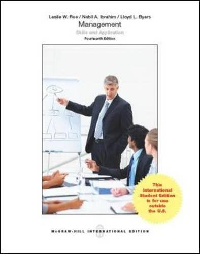 Management: Skills & Application (International Edition) Business, Finance & Career