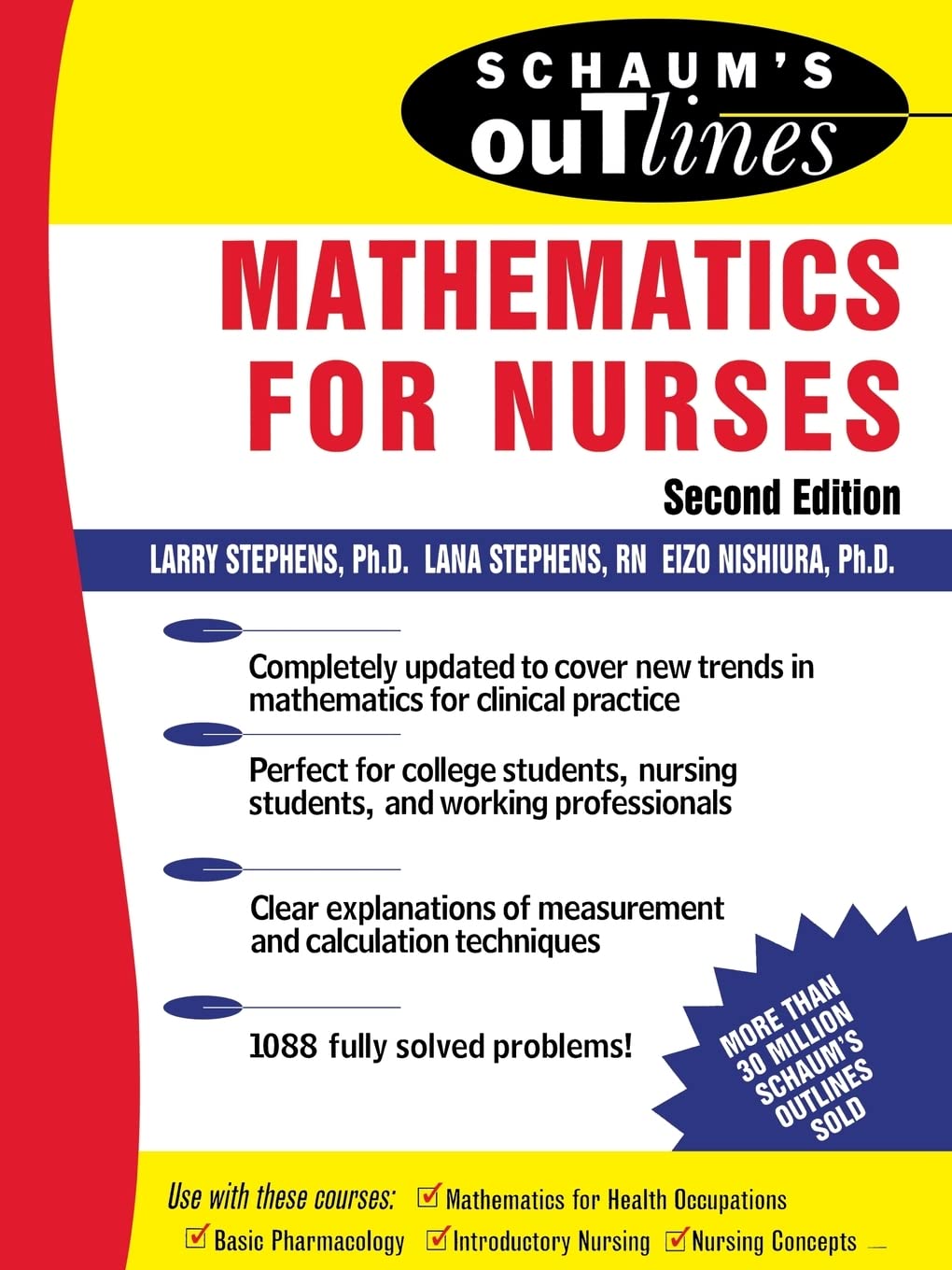Schaum's Outline of Mathematics for Nurses Medicine