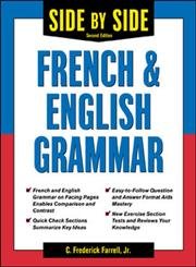 Side-By-Side French and English Grammar Foreign Languages ​​& Dictionaries