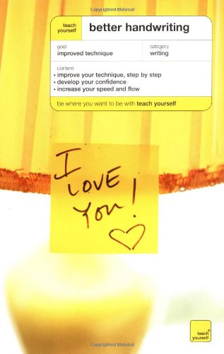 Product Image: Teach Yourself Better Handwriting