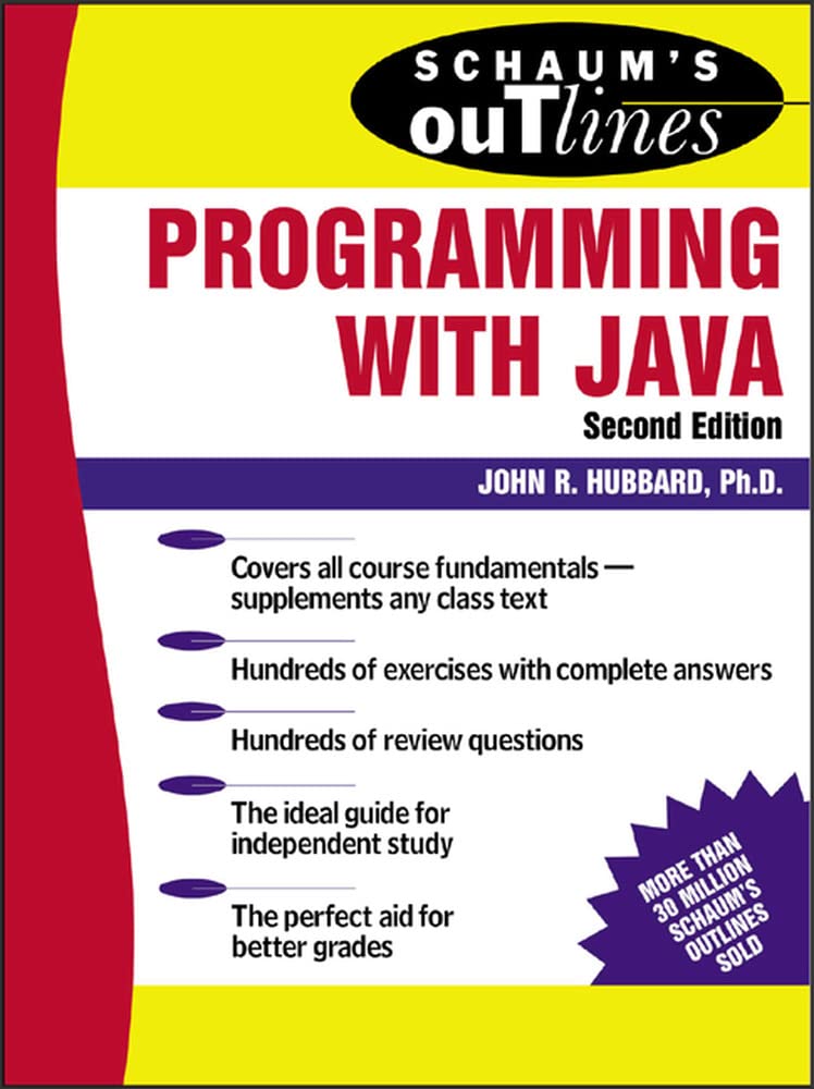 Schaum's Outline of Programming with Java Computer Science