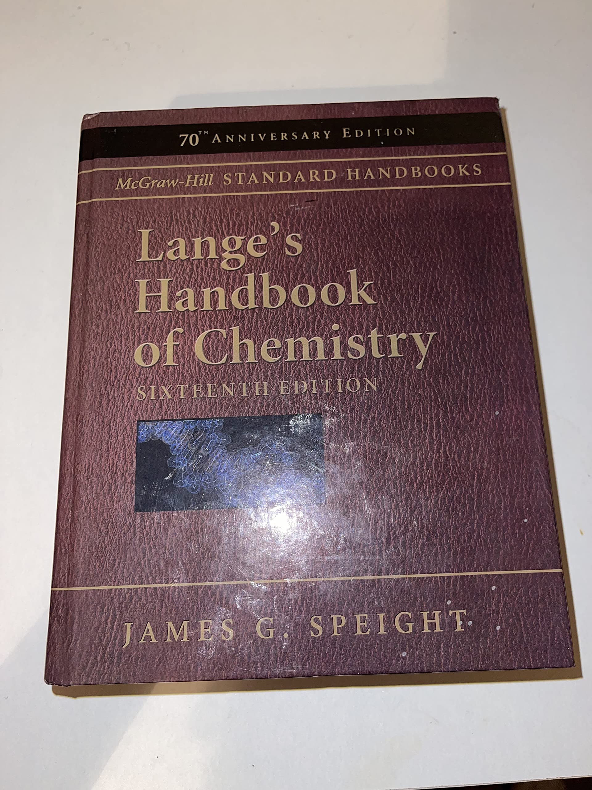 Lange's Handbook Of Chemistry book