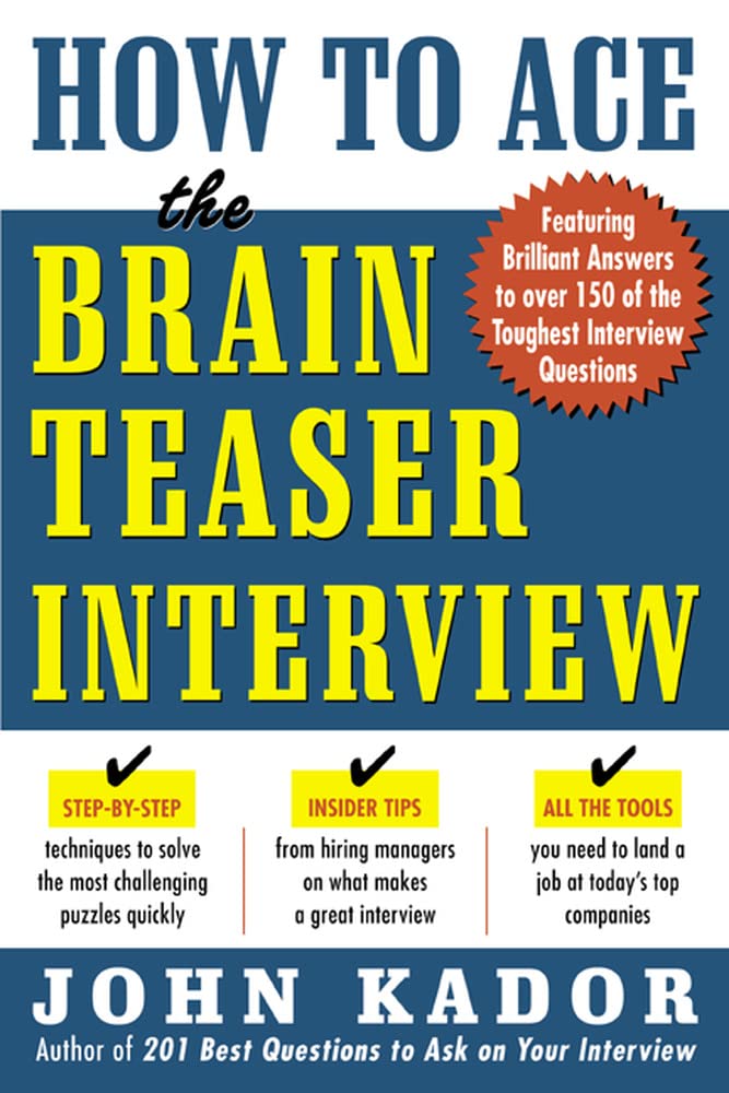 Product Image: How to Ace the Brainteaser Interview