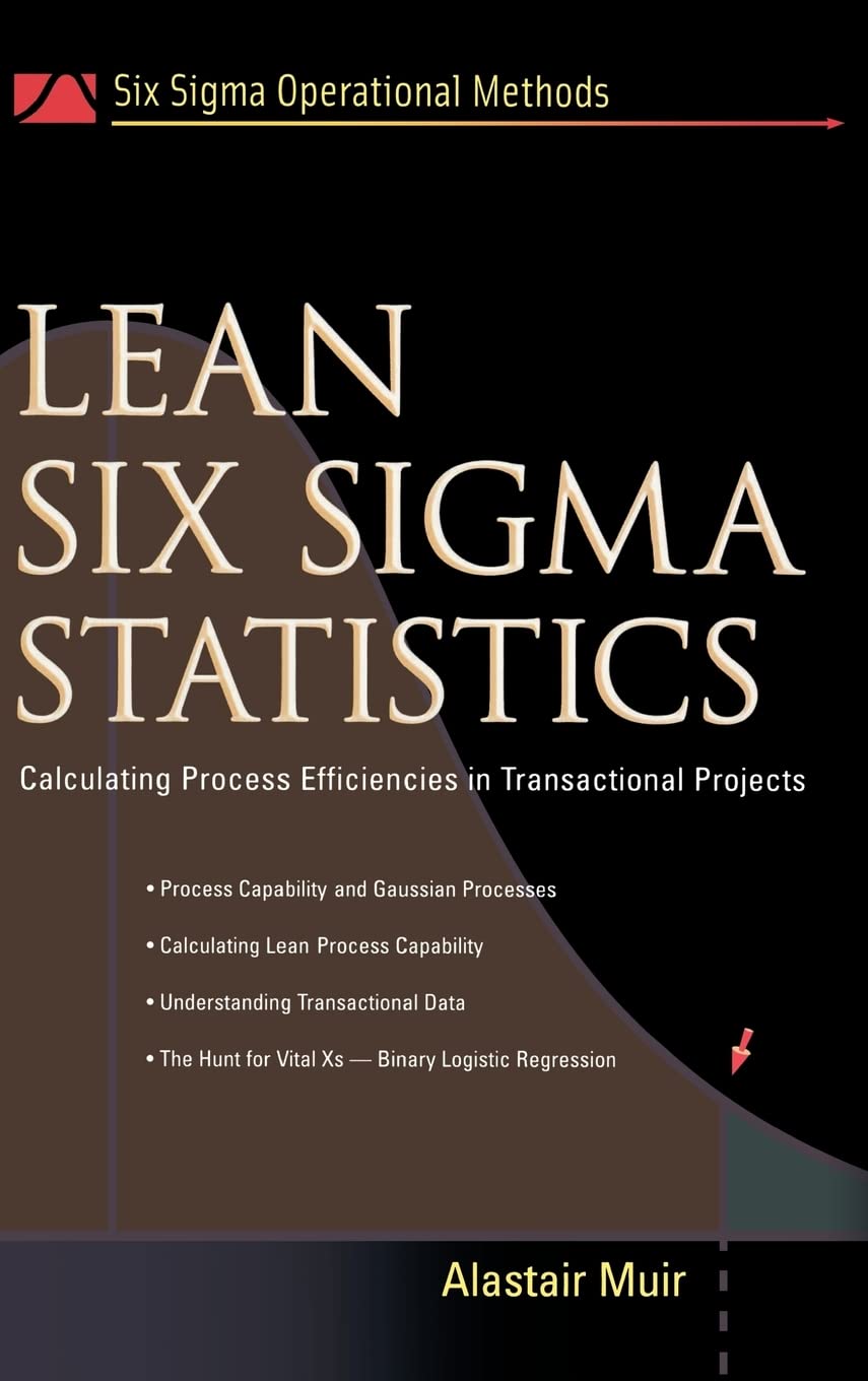 Product Image: Lean Six SIGMA Statistics