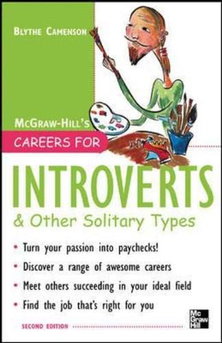 Careers For Introverts & Other Solitary Types book