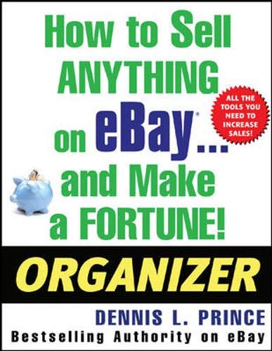 How to Sell Anything on eBay . . . and Make a Fortune! Organizer book