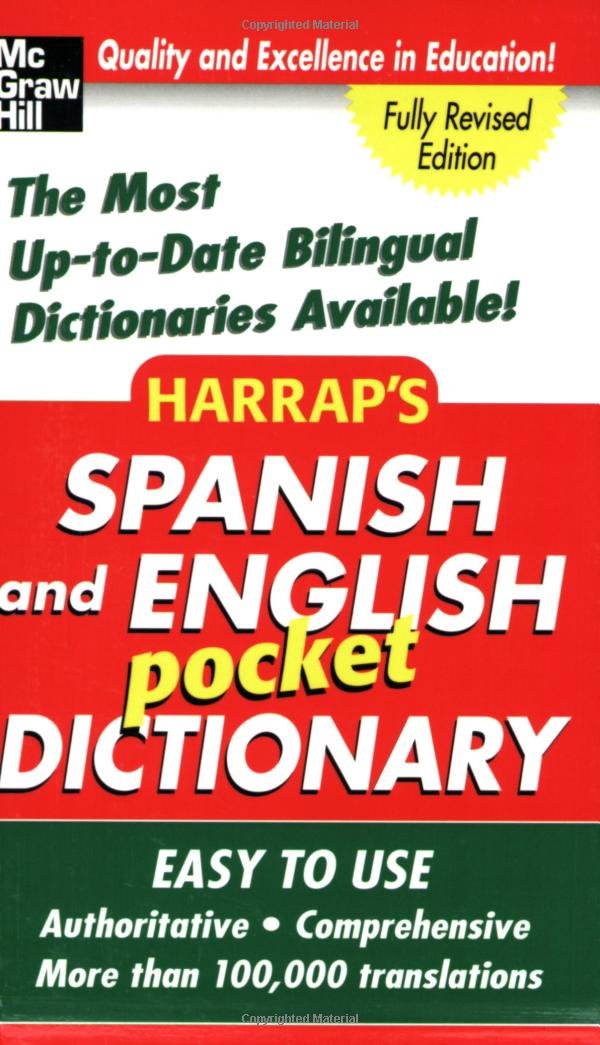 Harrap's Spanish and English Pocket Dictionary Social Sciences