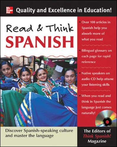 Read & Think Spanish: Learn The Language And Discover The Culture Of The Spanish-Speaking World Through Reading Foreign Languages ​​& Dictionaries
