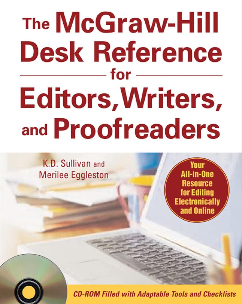 The McGraw-Hill Desk Reference for Editors, Writers, and Proofreaders(book + CD-Rom) Media & Communication