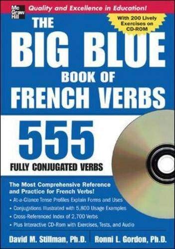 The Big Blue Book of French Verbs: 555 Fully Conjugated Verbs book