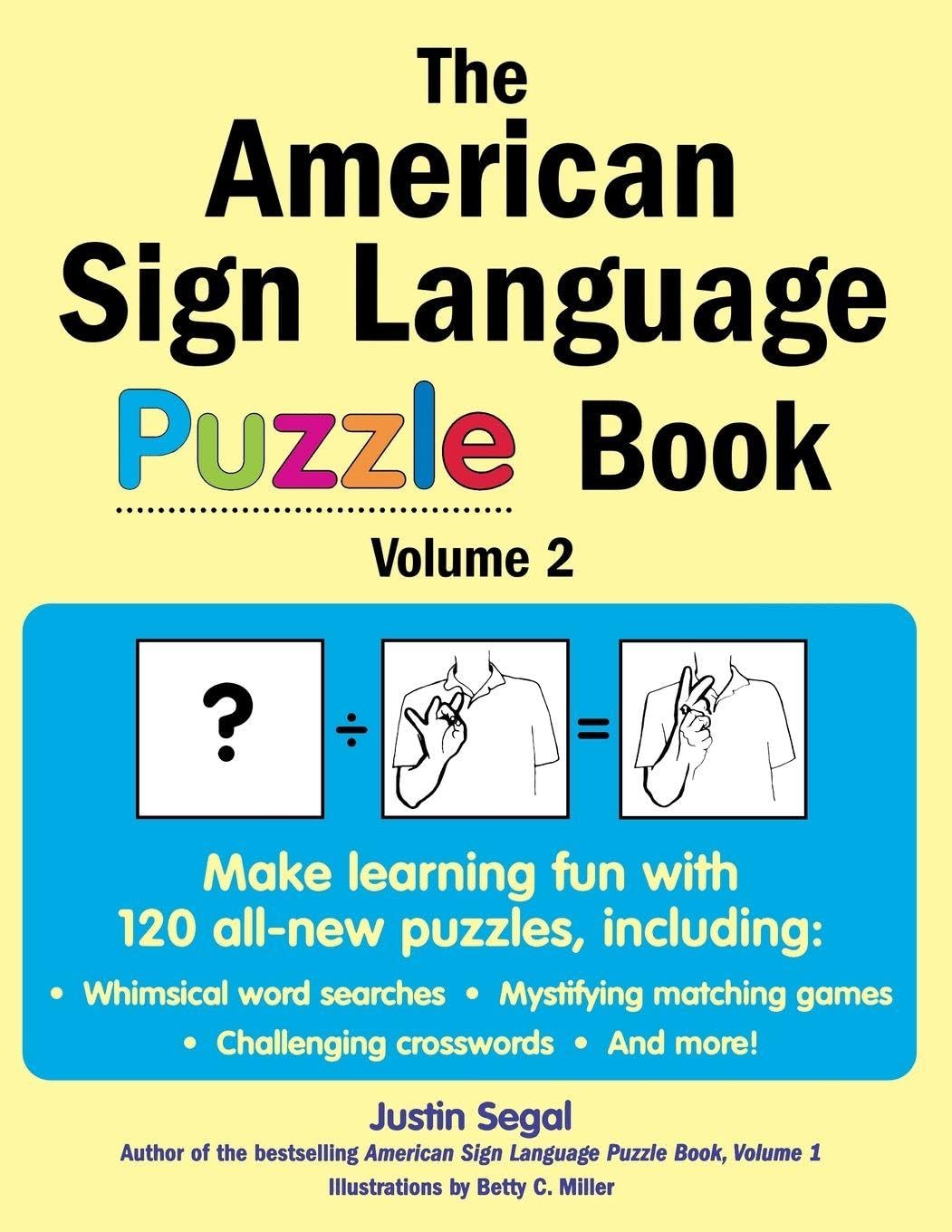 The American Sign Language Puzzle Book, Volume 2 Social Sciences