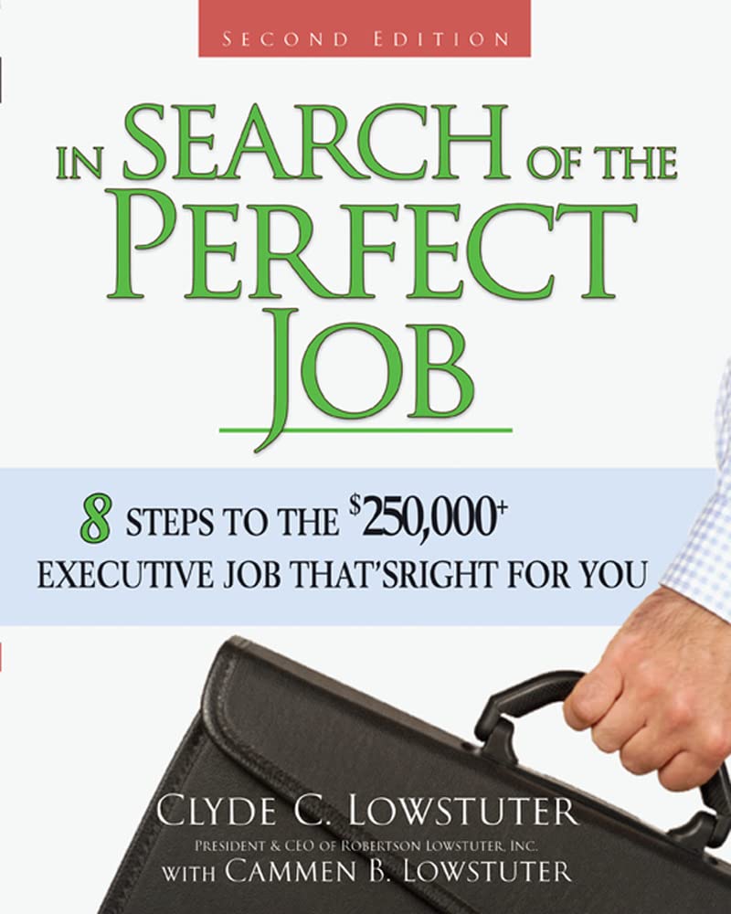 In Search of the Perfect Job Business, Finance & Career