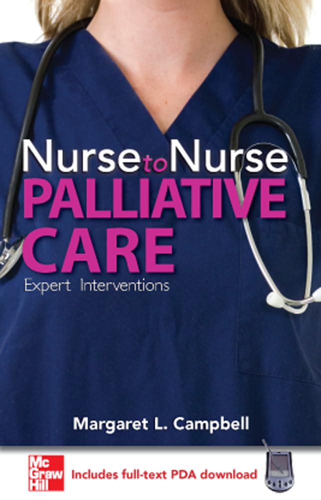 Nurse to Nurse Palliative Care book