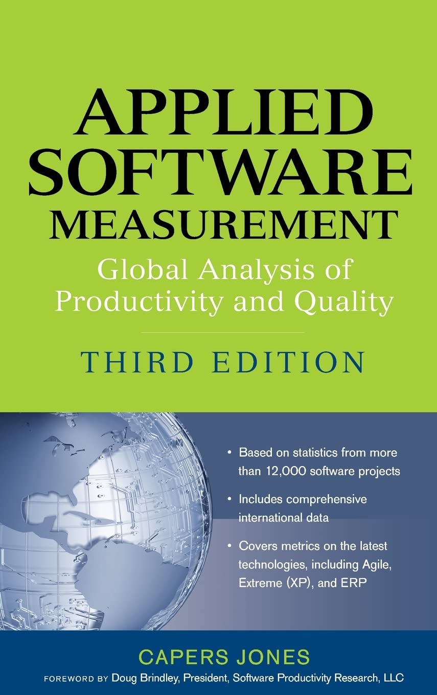 Applied Software Measurement: Global Analysis of Productivity and Quality Computer Science