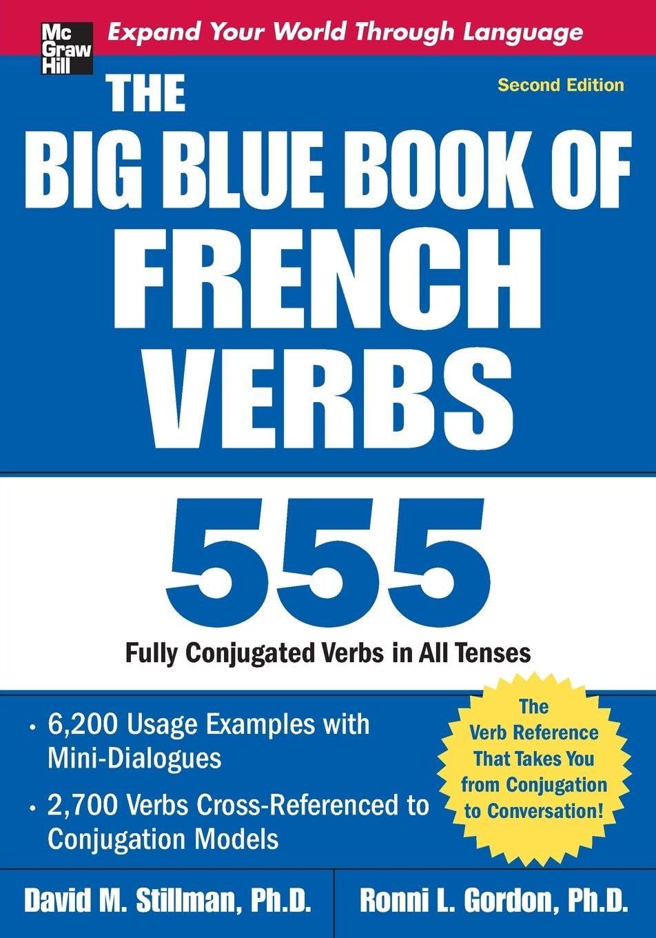 The Big Blue Book of French Verbs, Second Edition Foreign Languages ​​& Dictionaries