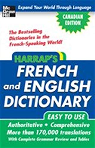 Harrp's French and English Disctionary (Canadian E book