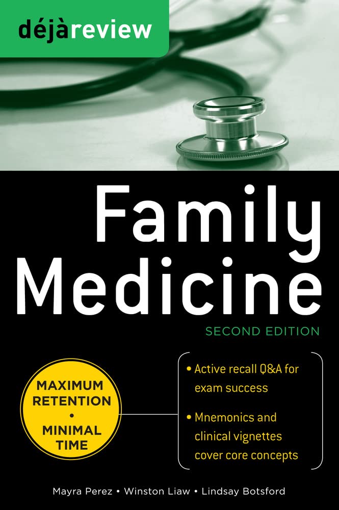 Deja Review Family Medicine Medicine