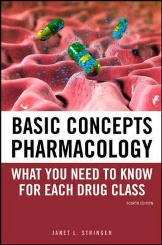 Basic Concepts in Pharmacology: What You Need to Know for Each Drug Class: What you Need to Know for Each Drug Class, Fourth Edition Medicine