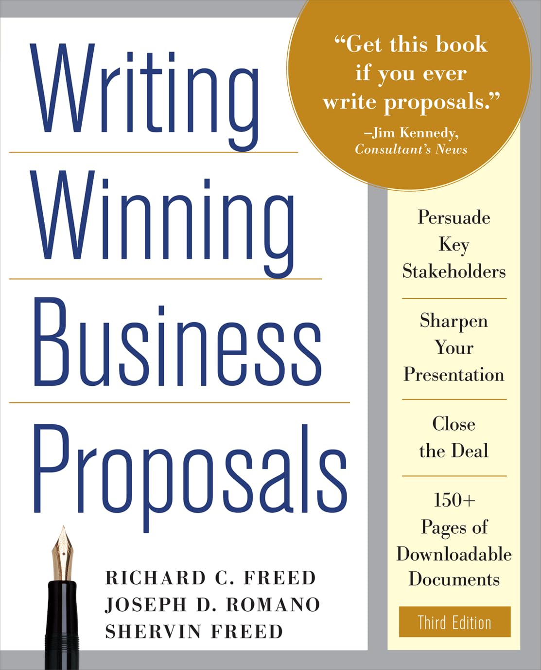 Writing Winning Business Proposals, Third Edition Law Books