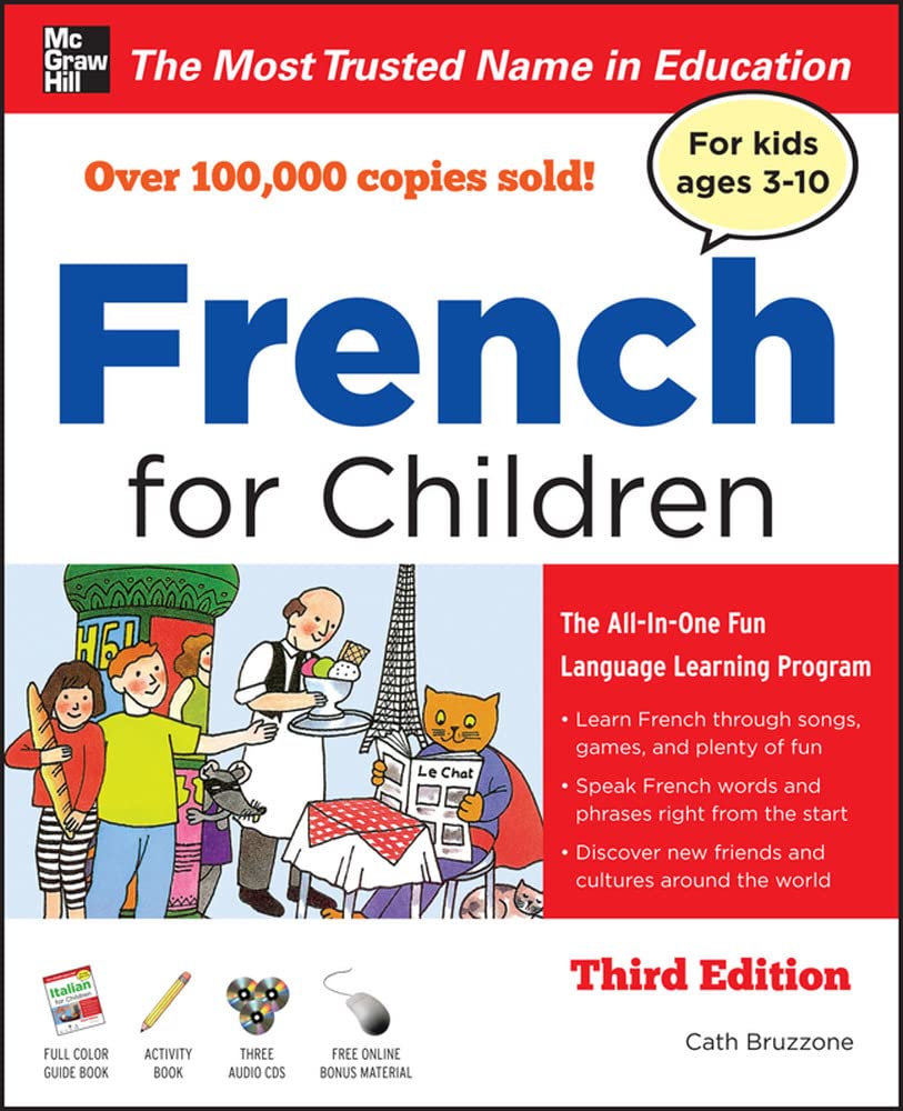 French for Children: Ages 3-10 Foreign Languages ​​& Dictionaries