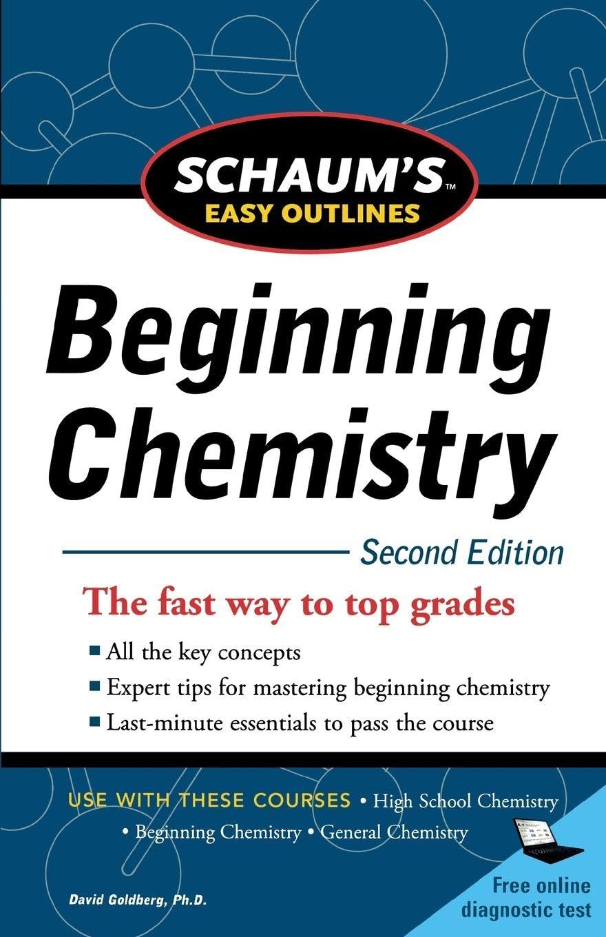 SEO BEG CHEMISTRY 2E (Schaum's Easy Outline Beginning Chemistry) Study Guides