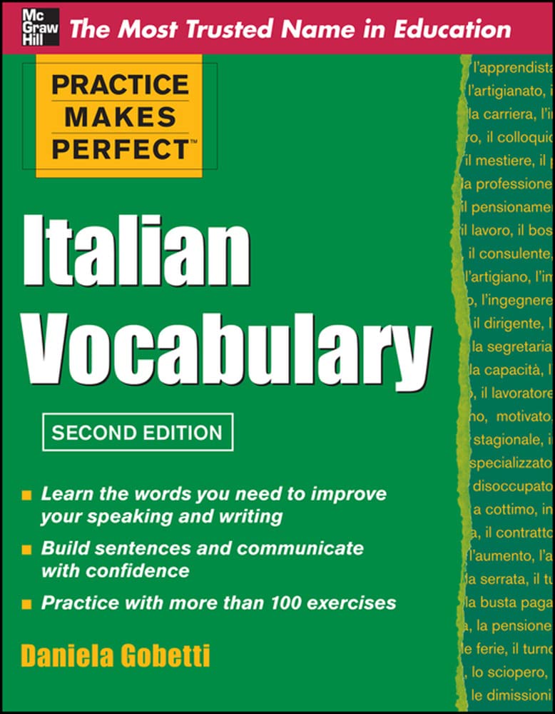 Practice Makes Perfect Italian Vocabulary (Practice Makes Perfect Series) Foreign Languages ​​& Dictionaries