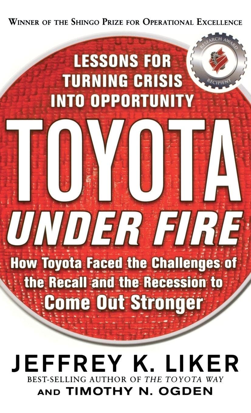 Toyota Under Fire: Lessons for Turning Crisis into Opportunity Law