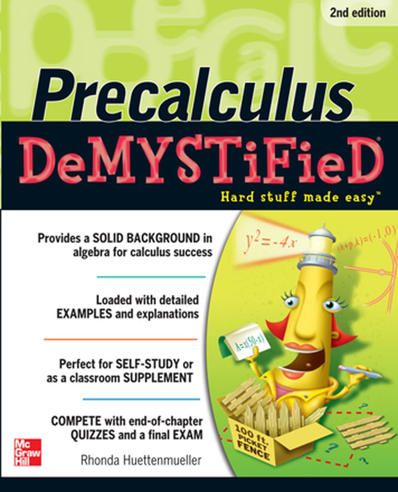 Product Image: Pre-Calculus Demystified, Second Edition